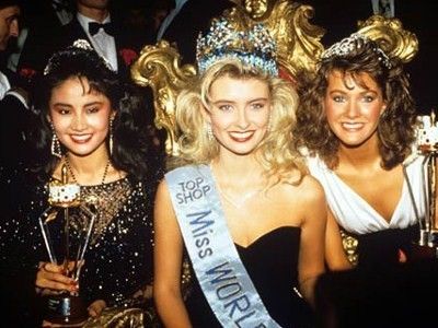 Linda Pétursdóttir : Miss Monde 1988