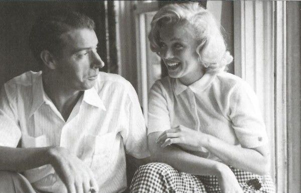 Marilyn & Joe photographed by John Vachon in Canada, 1953