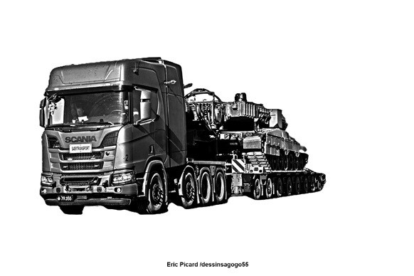 Scania V8 R650 Highline 8x4