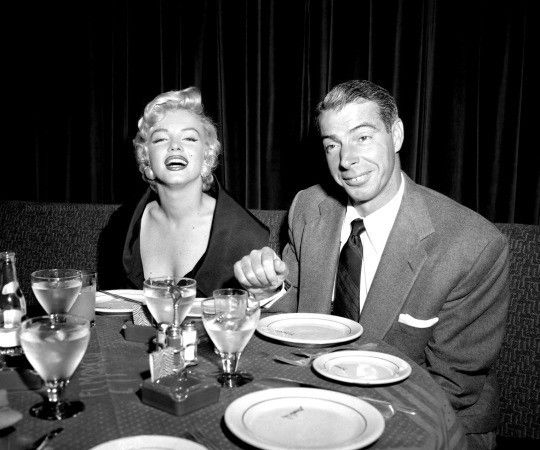 Marilyn and Joe, 1954