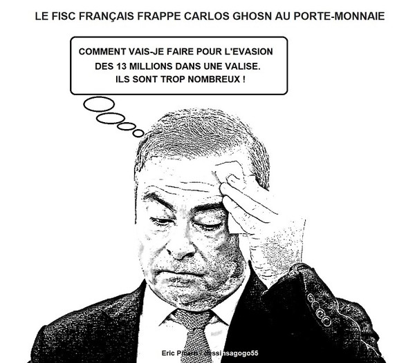 Le fisc français frappe Carlos Ghosn au porte-monnaie