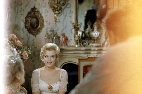 Marilyn photographed in The Prince and The Showgirl, 1956