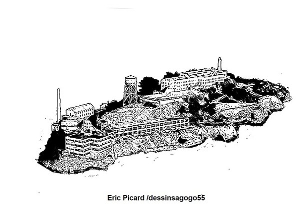 Pénitencier fédéral d'Alcatraz : Construction