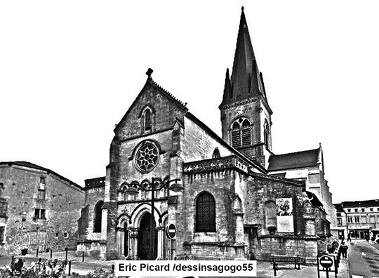 Ligny-en-Barrois : L'église Notre-Dame-des-Vertus (MH)