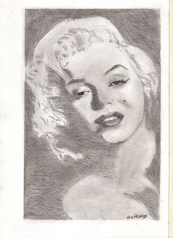 Marilyn Monroe : Dessin