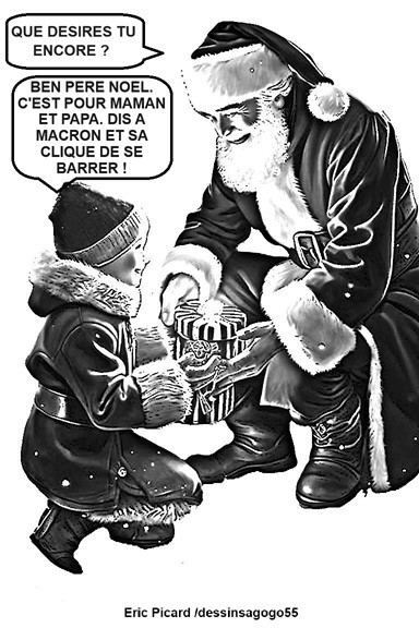 Père Noel : Dis à Macron