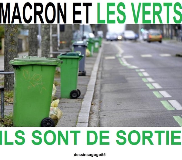 Macron et les Verts