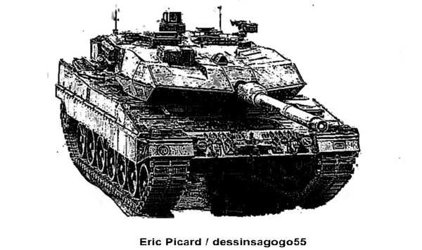 Leopard 2 : dessinsagogo55