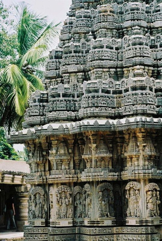 Temple Keshava, Somnathpur  Inde.