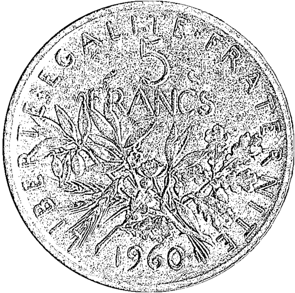 Le franc de 1963 à 2002