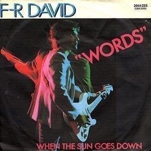 F.R. David : Words