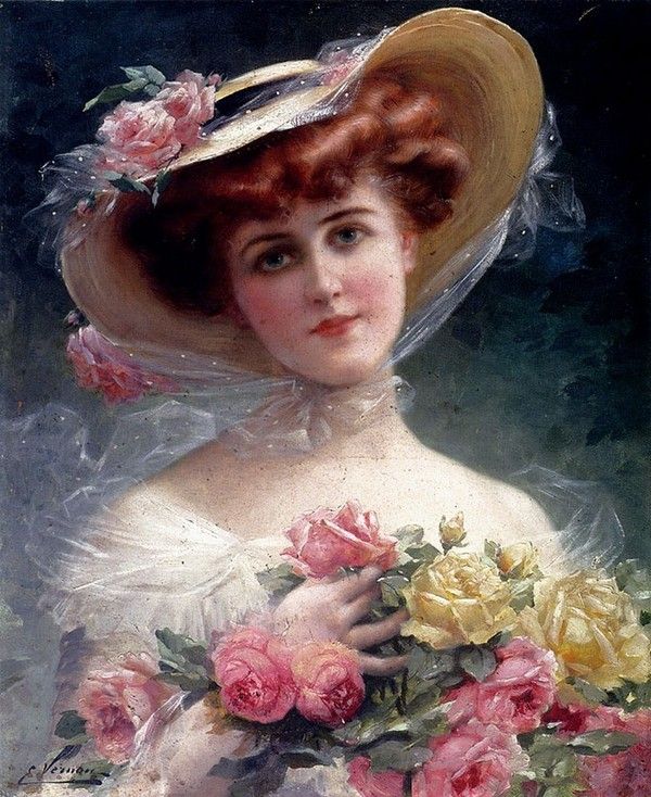 Emile Vernon : La Belle Aux Fleurs
