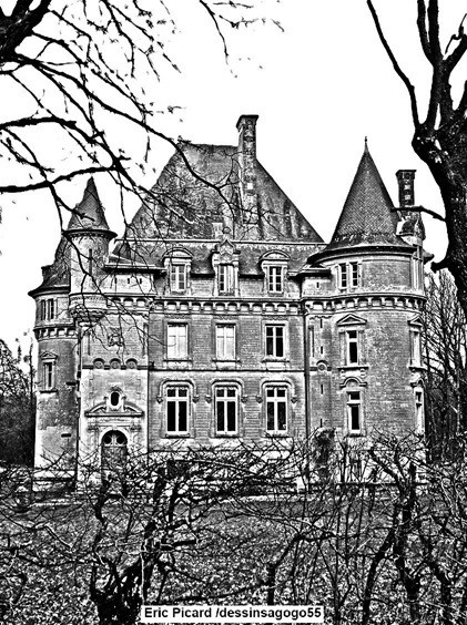 Mouzay :  Château de Charmois
