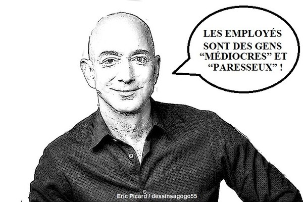 Pour Jeff Bezos les employés sont des gens “médiocres”...