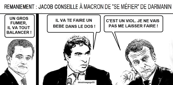 Jacob conseille à Macron de "se méfier" de Darmanin
