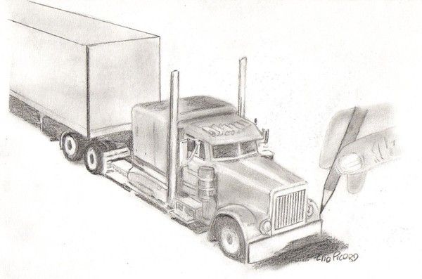 Jean Yanne : Dessine-moi un camion . . .