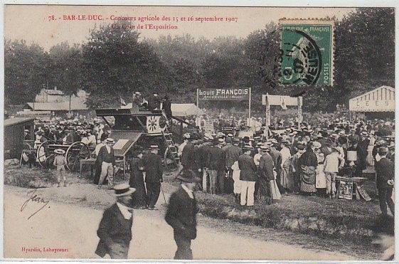 Carte postale de Bar-le-Duc Concours agricole en 1907
