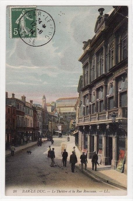 Carte postale de Bar-le-Duc Rue Rousseau