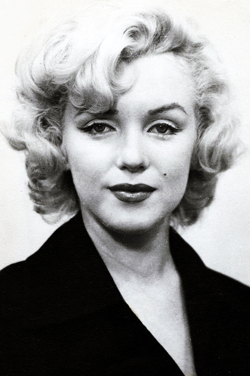 Marilyn Monroe’s passport photo, 1954