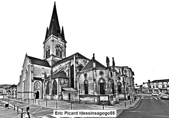 Ligny-en-Barrois : L'église Notre-Dame-des-Vertus 