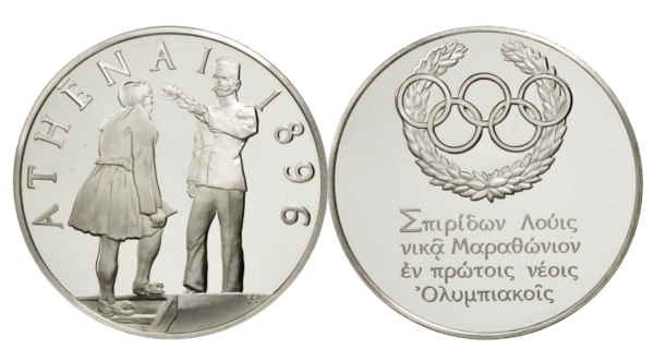 JO 1896 Athenes : Tableaux des médailles par pays