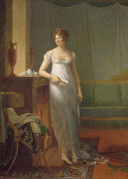 François Gérard : Mme Charles Maurice de Talleyrand Périgord