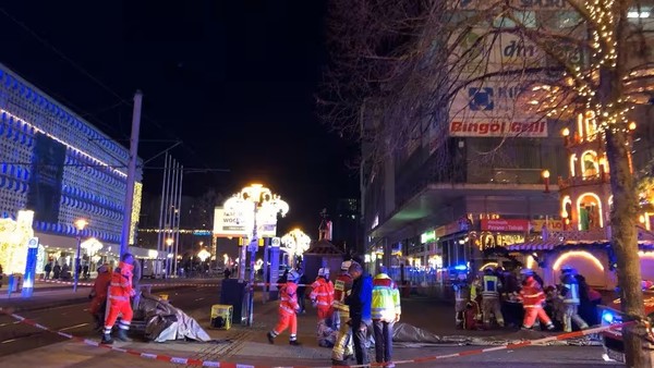 Attaque sur un marché de Noël en Allemagne