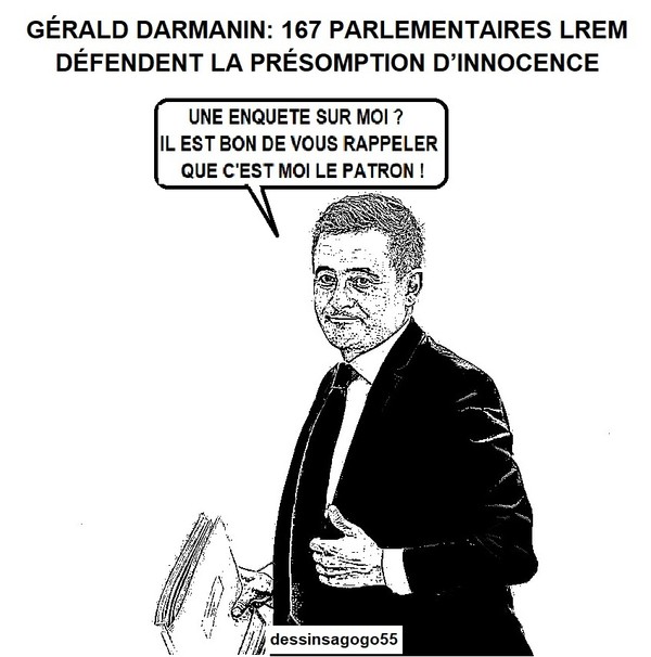 Gérald Darmanin: 167 parlementaires LREM défendent 