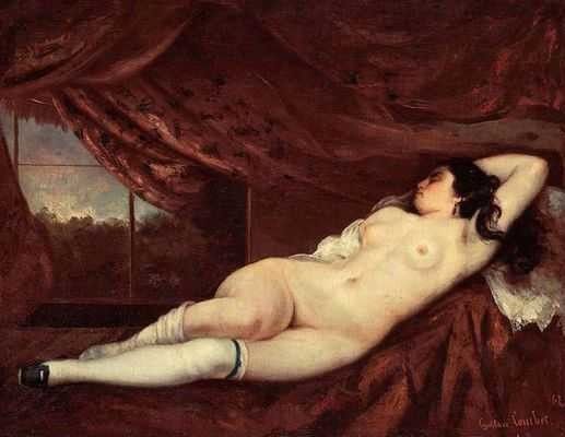 Gustave Courbet (Femme nue couchée)