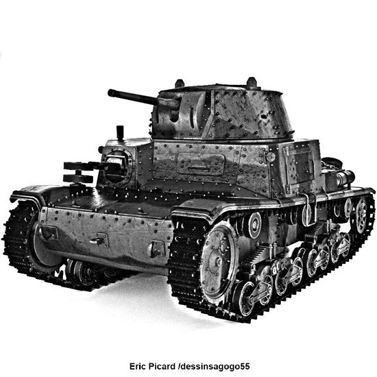 Char Fiat M13/40