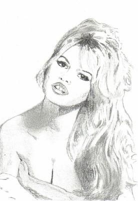 Brigitte Bardot : Dessin