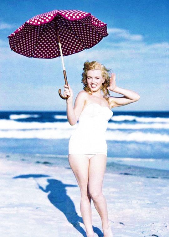 Marilyn Monroe photographiée par André de Dienes, 1949