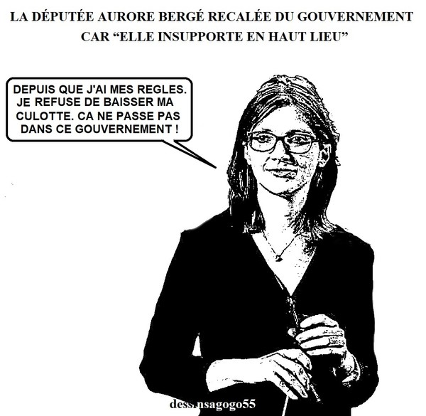 La députée Aurore Bergé recalée du gouvernement 