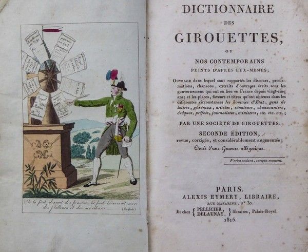 Dictionnaire des girouettes-1815