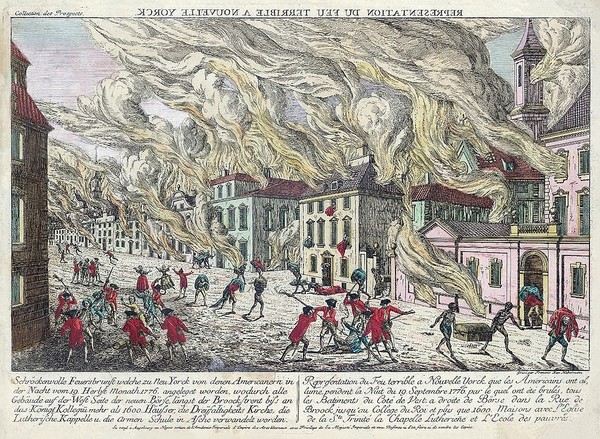 Grand Incendie de New York de 1776