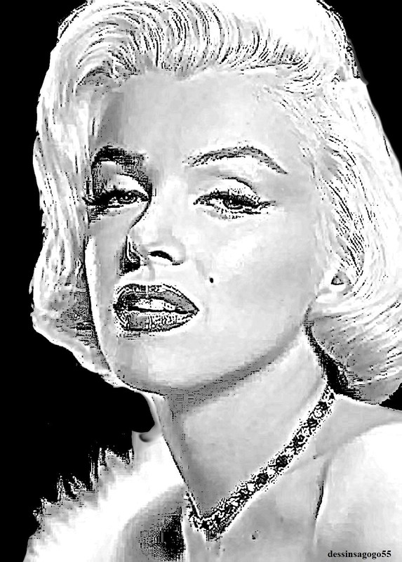 Marilyn Monroe : dessinsagogo55