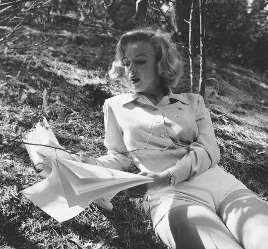 Marilyn Monroe  In Griffiths Park, Los Angeles,1950