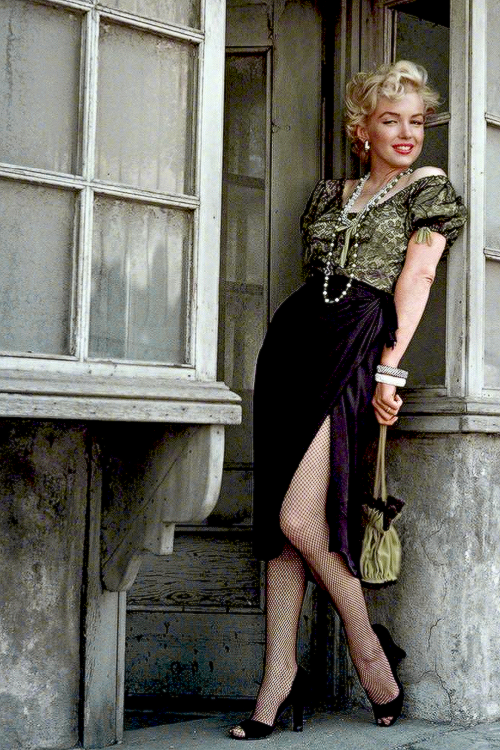 Marilyn Monroe photographed by Milton Greene, 1956