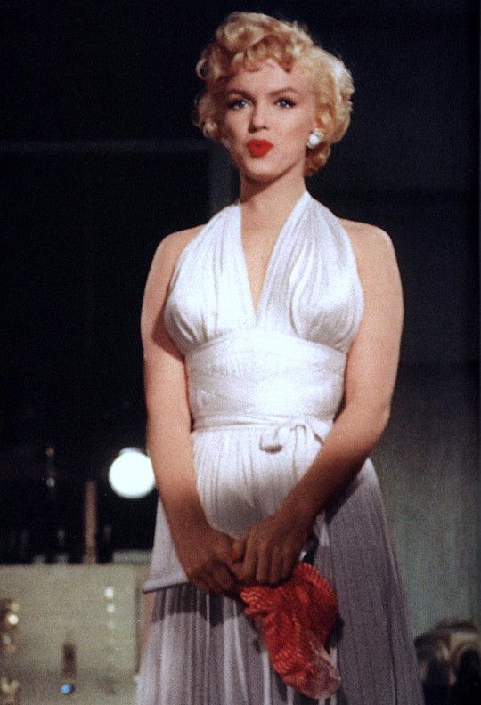 Marilyn Monroe on the set of The Seven Year Itch, 1954