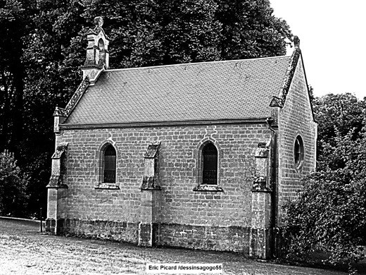 Stenay : Chapelle au château de Bronelle