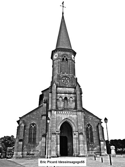 Ancemont : Église de la Décollation-de-Saint-Jean-Baptiste 