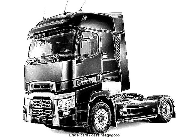Renault trucks 6x4 c 500 ch