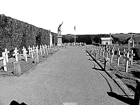 Arrancy-sur-Crusnes : Le cimetière militaire