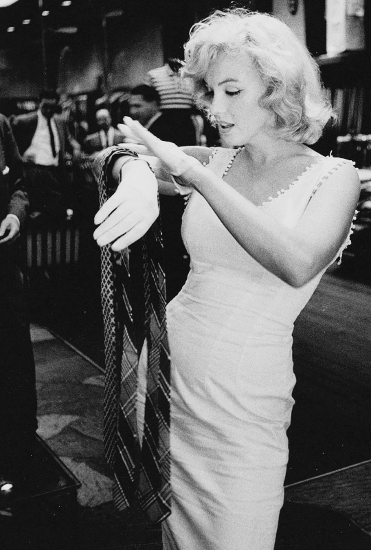 Marilyn Monroe photographiée par Sam Shaw, New York, 1957