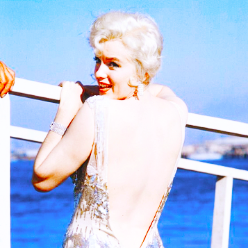 Marilyn Monroe on the set of Some Like It Hot, 1958