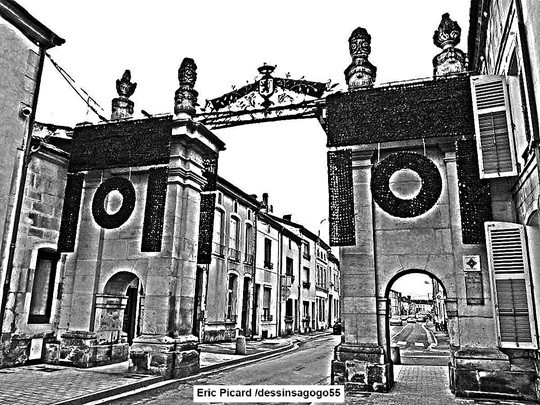 Ligny-en-Barrois : La porte de France (avant 2024)