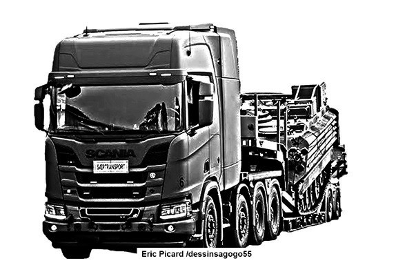 Scania V8 R650 Highline 8x4