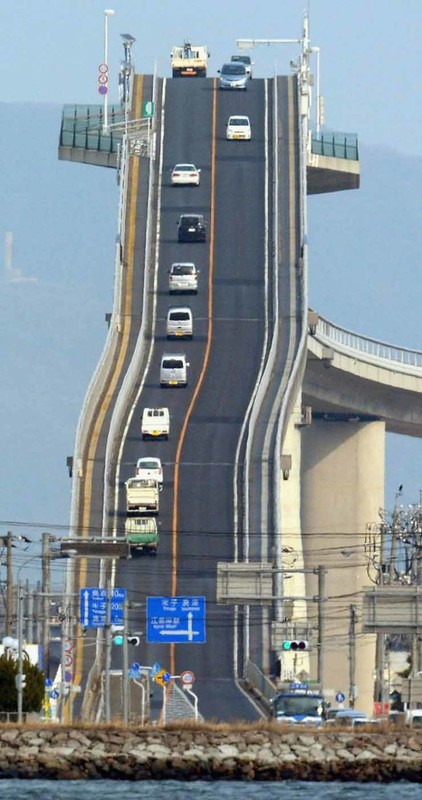Pont Eshima Ohashi, Japon