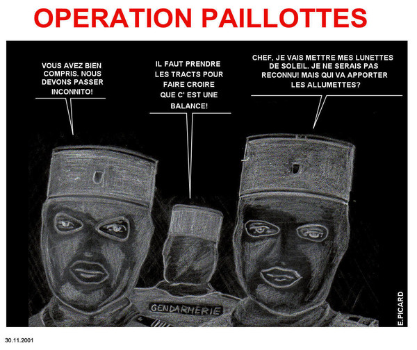 Opération paillottes