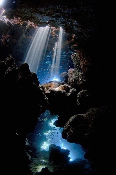Des rayons de soleil sous-marin, Egypte